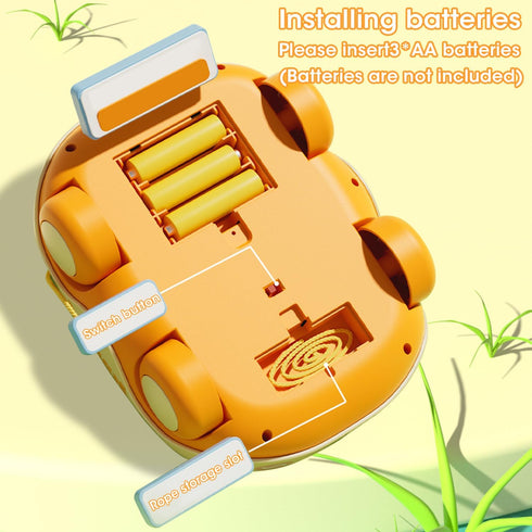 WXX Baby Phone Toy with Piano Music Game Children Pretend Phone,Cartoon Rabbit Styling Kids Cell Phone Toy with Light Parent-Child Interactive Gam...