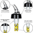 Automatic Measured Bottle Pourer - Quick Shot Spirit Measure Pourer Drinks Wine Cocktail Dispenser Home Bar Tools - 1oz/30ml (12)...