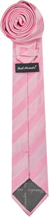 Jacob Alexander Men's Slim Stripe Tonal 2.5 inch Wide Neck Tie...