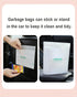 40PCS Easy Stick-On Disposable Car Trash Bag, Leakproof Vomit Bag, Beautiful Kitchen Storage Bag, Durable, Suitable for Cars,Study Rooms, Travel, ...