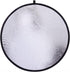 5 in 1 Photo Video Reflectors 12 inch (30cm) Collapsible Multi-Disc Light Round Photography Reflector with Bag -Translucent, Silver, Gold, White a...
