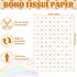 100 Sheets 20 * 14 Inches Sunshine Boho Rainbow Tissue Paper for Gift Wrapping Boho Wrapping Paper Printed Pastel Tissue Paper Bulk for Gift Bags ...