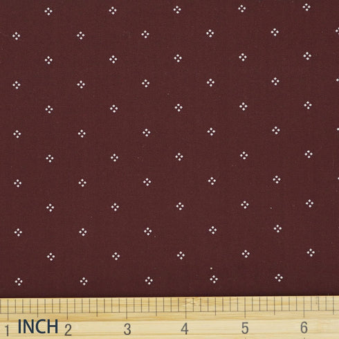Master FAB 100% Cotton Woven Poplin Fabric by The Yard for Sewing DIY Crafting Fashion Design Printed Floral Washable Cloth(Beige Pattern on Crims...