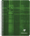 Clairefontaine Wirebound Notebook - Ruled w/margin 60 sheets - 6 1/2 x 8 1/4 - Sold Individually (Assorted Cover Color Chosen at Random)...