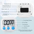 Timers 4 Pack Digital Kitchen Timer Magnetic Digital Timer with Big Display Loud Ring Cooking Timers for Kitchen Electronic Timer for Classroom, G...