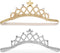 Beaupretty 2PCS Baby Girls Crystal Crown Tiara Hair Belt Headband Soft Headwrap Princess Headpiece Children Hair Accessories for Birthday Party, P...