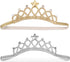 Beaupretty 2PCS Baby Girls Crystal Crown Tiara Hair Belt Headband Soft Headwrap Princess Headpiece Children Hair Accessories for Birthday Party, P...