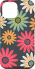 iPhone 12 Pro Max Floral Daisy Flowers Pink Green Orange Grey Pattern AEN021 Case...