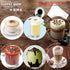 Milk frother for coffee, lattes,whisk drink mixer, Mini foamer for cappuccino, Frappe, Matcha, Hot Chocolate. Battery operated stainless foam make...