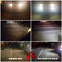 H3 LED Fog Light Bulbs, 2000 Lumens Extremely Bright 3030-SMD H3 LED Bulbs with Projector for Auto Motorcycle Cars Trucks SUV Fog DRL Lights(6000K...