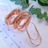 Jumbo Paper Clips, Wide Large Paper Clamps Rose Gold 2 inch 20pcs Durable and Rust Proof Paper Clips for Office, School, Home Supplies(Rose Gold)...