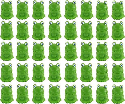 40 Pcs Mini Animals Miniature Resin Frogs,Cute Frogs Fairy Garden Moss Landscape Ornaments for Outdoor Decoration,Home Décor …...