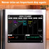 Weekly Dry Erase Board for Refrigerator, Magnetic Weekly Calendar for Fridge, Black Acrylic Note Board, Planner Schedule Board, Double-Sided Use...