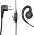 Earpiece for Motorola Radio Single Wire Walkie Talkie Swivel Earpiece Headset with Mic PTT for Motorola Two Way Radios CP88 CP100 CP200D CLS1110 C...