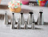 Round Piping Tip Set – 9 Stainless Steel Pastry Tips in Graduated Sizes with 20 Disposable Decorating Bags for Cupcakes, Cakes, Cookies, and Frost...