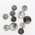 14 Piece Smoke Mother of Pearl Blazer & Suits Button Set - Smoke Grey - for Blazer, Sport Coat, Uniform, Jacket(Natural Color)...