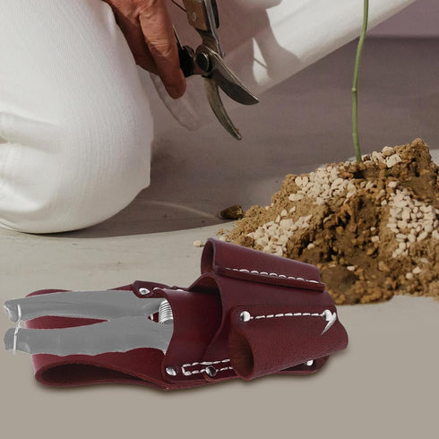 Tool Storage Bag Repairing Tool Bag Cowhide Storage Pouch Waist Pouch Portable Waist Bag...