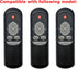 Replacement Remote Control for Lifesmart LS-4W1500-X LS-6DMIQH-X LS-8WIQH-LB-IN Portable Electric Infrared Quartz Indoor Medium Room Space Heater...