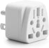 US Travel Plug Adapter, Unidapt EU/UK/AU/in/CN/JP/Asia/Italy/Brazil to USA Type B, Grounded USA Wall Plug, Europe to US Travel Adaptor Pin Convert...