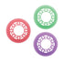 Nuby Wonder Cup with 360 Smart Edge Silicone Rim - (3-Pack) 10 oz - Aqua/Purple/Pink...