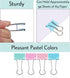 Mr. Pen- Pastel Binder Clips, 50 Pack, 0.75 in, Pastel Color, Small Clips, Small Binder Clips, Paper Binder Clips, Binder Clips Small Size, Small ...