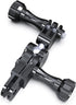 Sametop Ball Joint Mount Aluminium Swivel Arm Mount with Wrench Compatible with GoPro Hero 12, 11, 10, 9, 8, 7, 6, 5, 4, Session, 3+, 3, 2, 1, Her...
