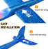Boy Toys 2 Pack Airplane Launcher Toys, 2 Flight Modes Outdoor Throwing Foam Glider with Catapult Plane Gun Birthday Gift for 5+ Years Old Kid...