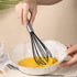 NileHome Whisk Commercial Whisks Stainless Steel & Silicone Non-Stick Coated Small Whisk Set 8" 10" 12" Kitchen Wisk Wire Whisks for Cooking 3 Pac...