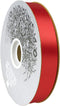 McGinley Mills 7/8" W Acetate Satin Ribbon, Red, 100 Yard Spool...
