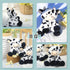 Injoy Group 9”Milk Cow Soft Stuffed Plushie Toys,Cute Cattle Toys Lifelike Stuffed Animal for Children Kids, White and Black...