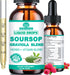 Soursop Bitters Liquid, Soursop Oil Organic Extract Multivitamin Drop w. Sea Moss Elderberry, Botanical Soursop Living Bitters, Unrefined Soursop ...