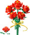 Rose Flower Bouquet Building Set, Flower Bouquet Building Toy Set for Boys Girls Age 6+, Adult, Creative Artificial Flowers Building Blocks Gift f...