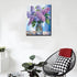Tucocoo Paint by Number Blue Lilac in a Glass Vase Flowers DIY Painting On Canvas with Brushes Acrylic Paints Graffiti Paint by Numbers for Adults...
