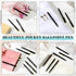 Teling 72 Pcs Small Ballpoint Pen Mini Pens Bulk 4 Inch Short Small Pens Tiny Pen Ink Ballpoint Pens for Notebook Pockets Signature Notepads Schoo...