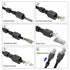 VCELINK RJ45 Connector Tool-Free, CAT6A Field Termination Plug, Gold Plated Modular Plug, UTP CAT6A Connector Toolless for 23 to 26 AWG Network Ca...