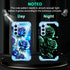 Miqala for Galaxy S23 5G Case,Glow in The Dark Three Layer Heavy Duty Shockproof Full Body Protection Hard Plastic Bumper+Soft Silicone Protective...