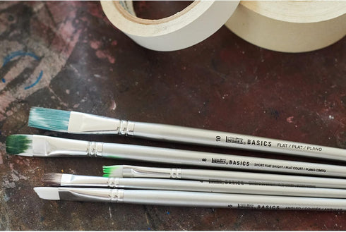 Liquitex BASICS Acylic Paintbrush, Set of 6...