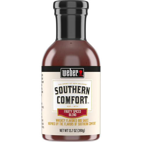 Weber Southern Comfort Whiskey Flavored BBQ Sauce, 13.7 Ounce...