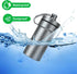 Portable Ear Plug Carrying Case, Urekt Waterproof Metal Earplug Case Keychain Container Holder?2 Pack?......