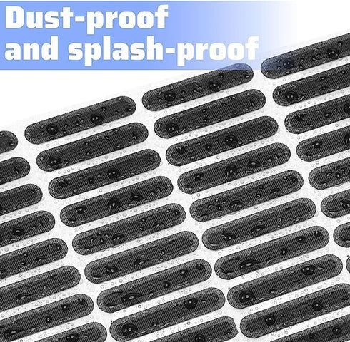 iPhone Speaker Dust Protector Stickers Set, Phone Speaker Protector Net with Cleaning Kit for Mobile Speaker Dust Protector Anti Dust Plug (24 Pie...