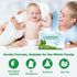 Laundry Detergent Sheets, Eco-Friendly & Hypoallergenic Laundry Detergent Strips, Natural Ingredients, Ultra-Concentrated, Travel-Ready, No Plasti...