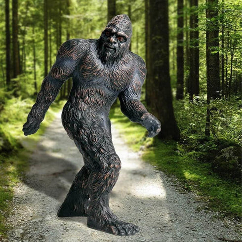 Bigfoot Figurine, 5" Legendary Monster Sasquatch Plastic Model Decoration Toy Creature Collector Figure Statue...