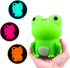 Frog Night Light, Frog Gifts for Girl, Frog Lamp Gifts Bedside Lamp for Nursery, ABS+SIL, Touch Control, Portable and Rechargeable Dimmable, Birth...