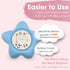 Baby Bath Thermometer Floating Toy, Safety Water Temperature Thermometer for Bathtub - Tub Toy Gift for Newborn Baby Shower, Infants, Toddlers, Ki...