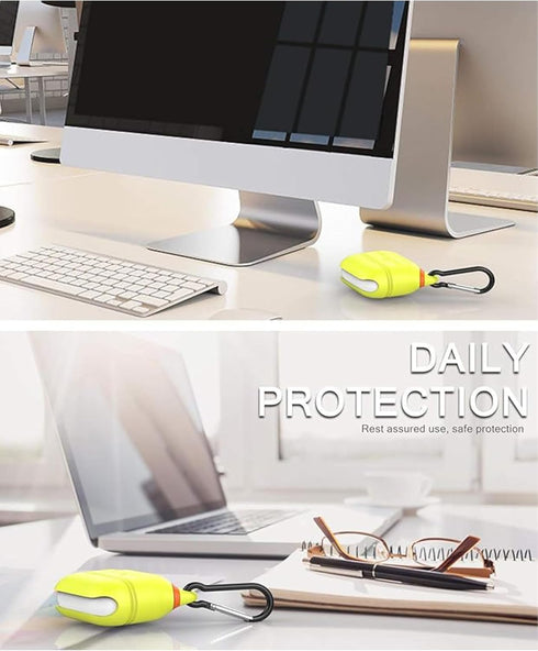 HALLEAST for AirPods 3 Case Waterproof, Front LED Visible & Support Wireless Charging, Protective Silicone Case Cover Compatible with for Apple Ai...