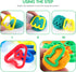 Dough Tools Play Dough Cutters, Various Shapes Include of Letters, Numbers, Symbols (47 PCS)...