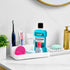 VITVITI Toothbrush Holders for Bathroom, Bathroom Organizer Countertop, Bathroom Counter Organizer with 5 Compartment Storage for Toothpaste/Vanit...
