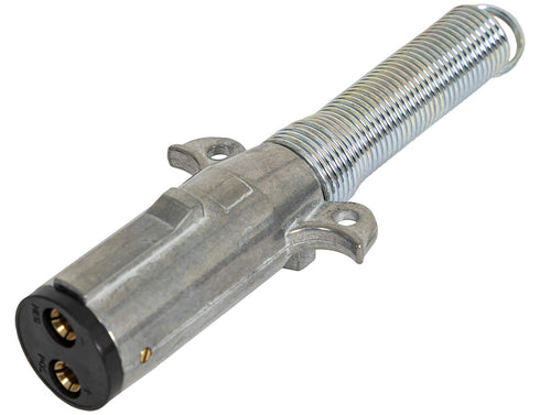 Buyers Products TC2012 2-Way Die-Cast Zinc Trailer Connector -Trailer Side - Vertical Pins with Spring...