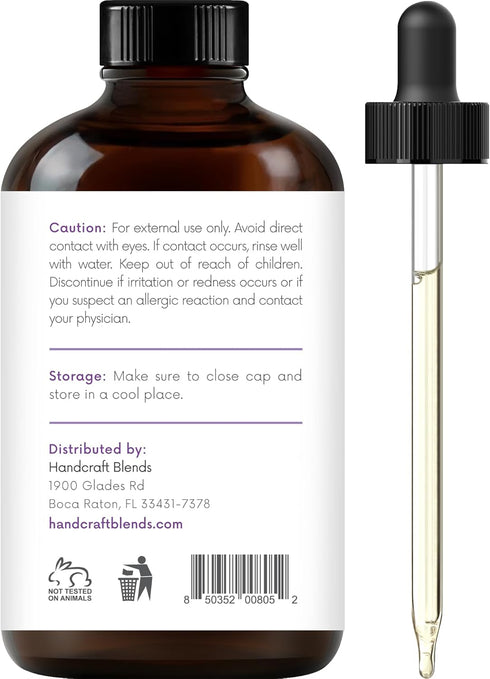 Handcraft Blends Lavender Essential Oil – Huge 4 Fl Oz – 100% Pure and Natural – Premium Grade Essential Oil for Diffuser and Aromatherapy, Skin, ...