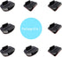 JINGXIN Helmet Mount Adhesive Sticky Curved and Flat Mounts Compatible with GoPro Hero 12 11 10 Max 9 8 7 6 5 4 Session DJI Osmo Action Cameras (8...